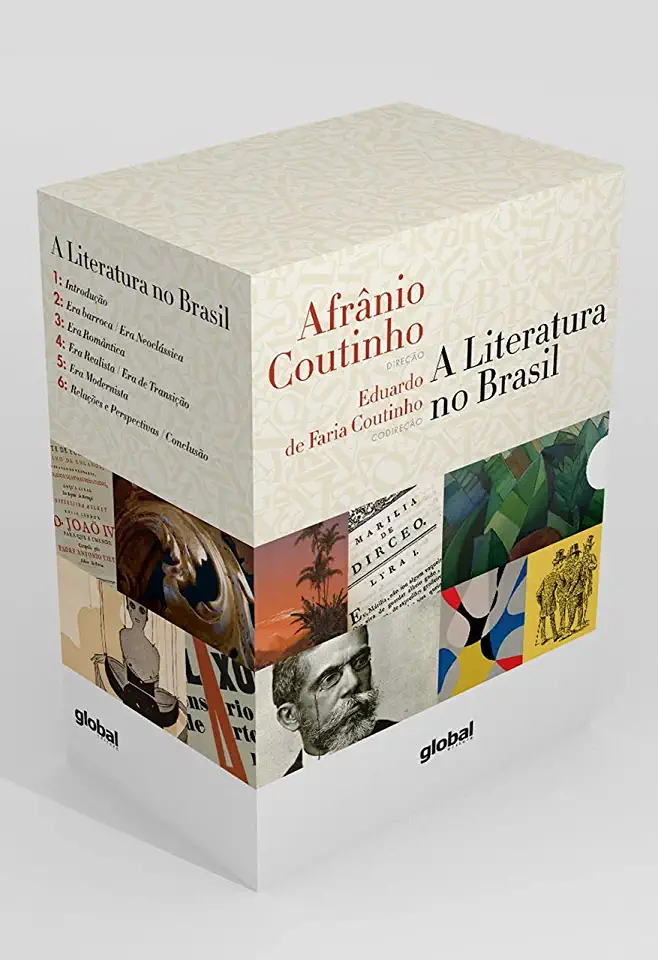 Capa do Livro Coutinho, Afrânio - A Literatura no Brasil