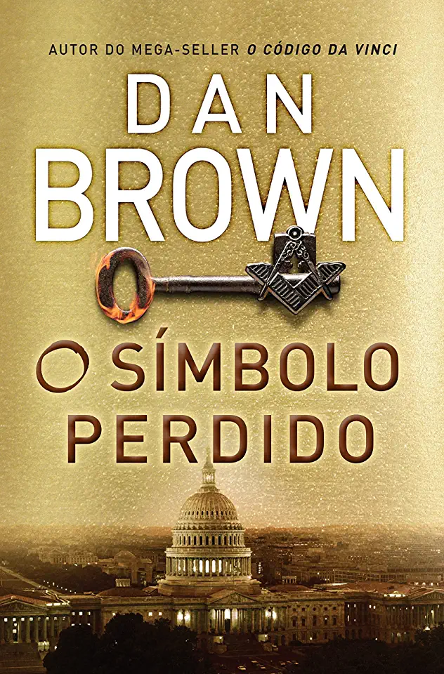 Capa do Livro Dan Brown - O símbolo perdido