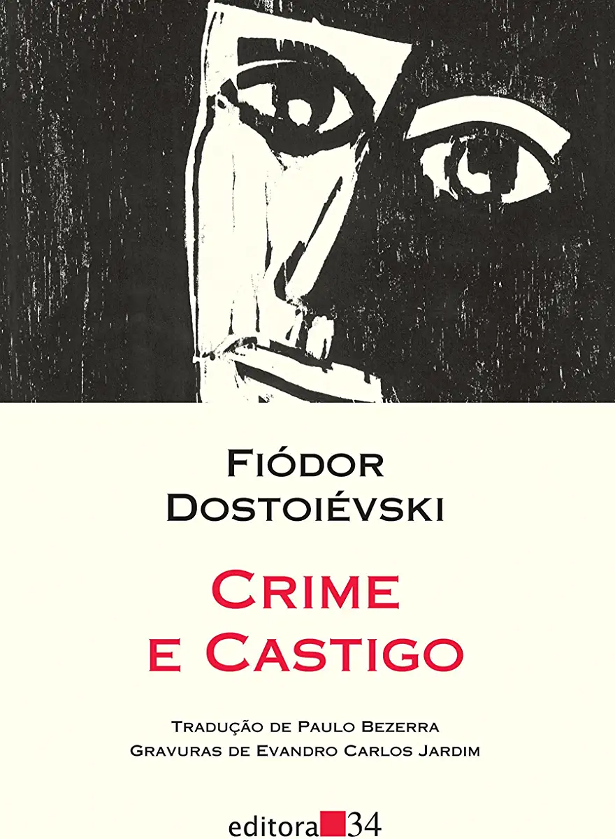 Capa do Livro Dostoiévski - Crime e castigo