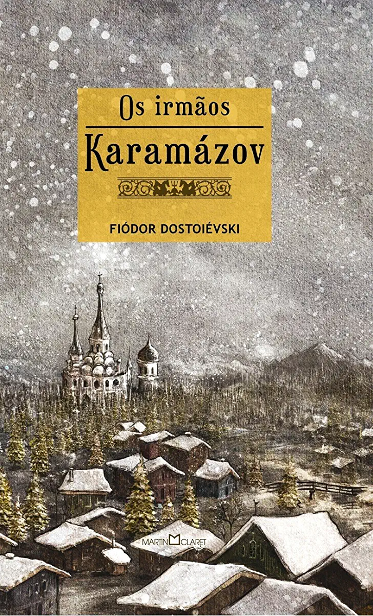 Capa do Livro Dostoiévski - Irmãos Karamazov