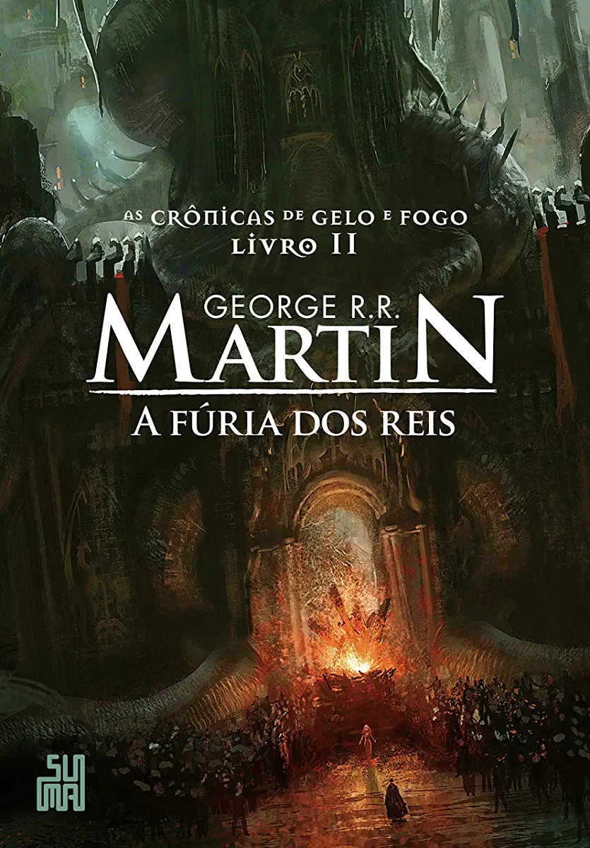 Capa do Livro George R. R. Martin - Fúria dos Reis