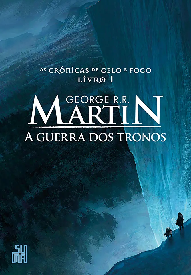 Capa do Livro George R. R. Martin - O mundo de gelo e fogo