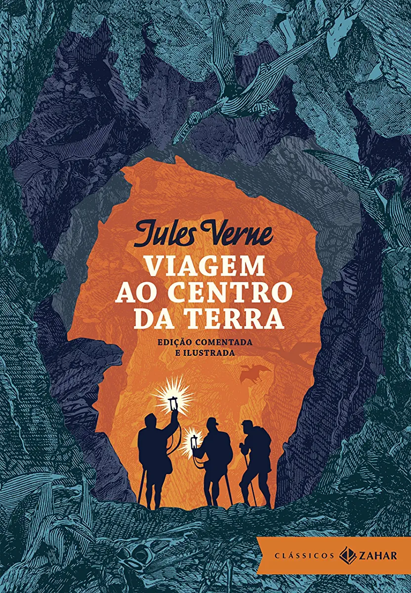 Capa do Livro Jules Verne - Viagem ao Centro da Terra