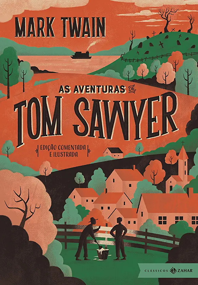 Capa do Livro Mark Twain - As Aventuras de Tom Sawyer
