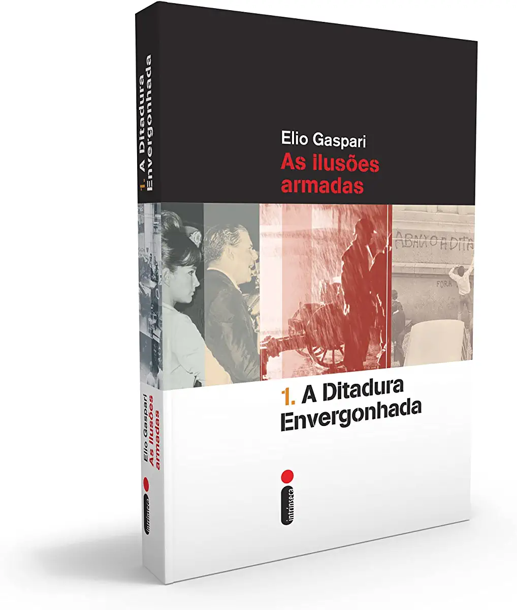 Capa do Livro A Ditadura Envergonhada - Elio Gaspari