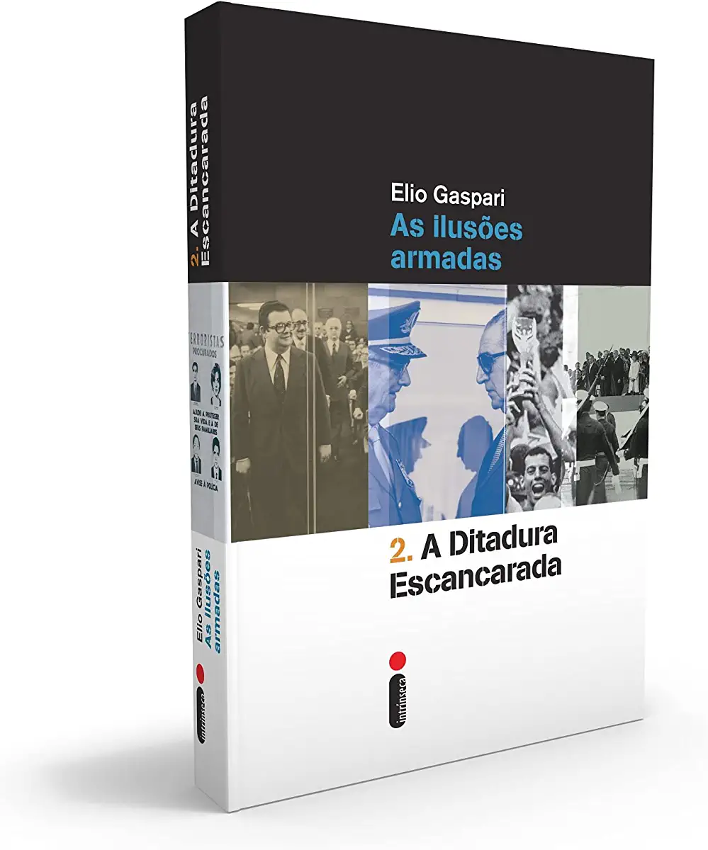 Capa do Livro A Ditadura Escancarada - Elio Gaspari
