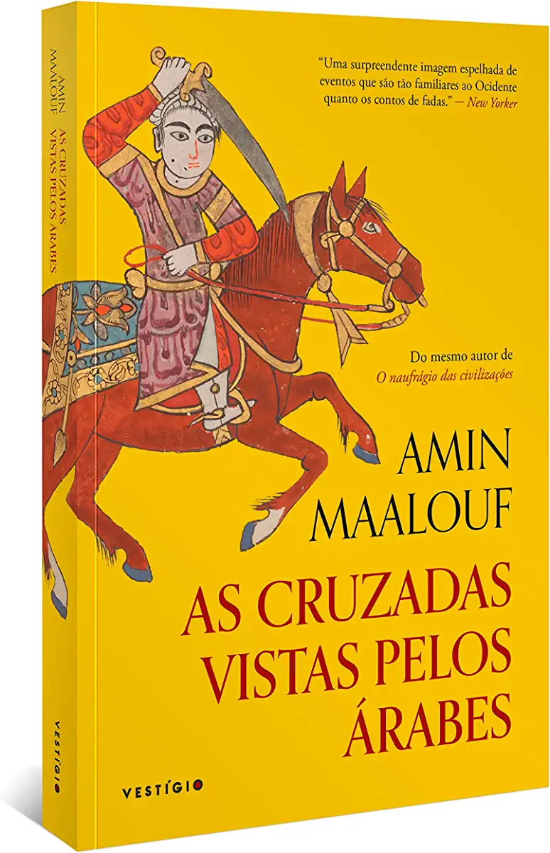 Capa do Livro As Cruzadas Vistas pelos Árabes - Amin Maalouf