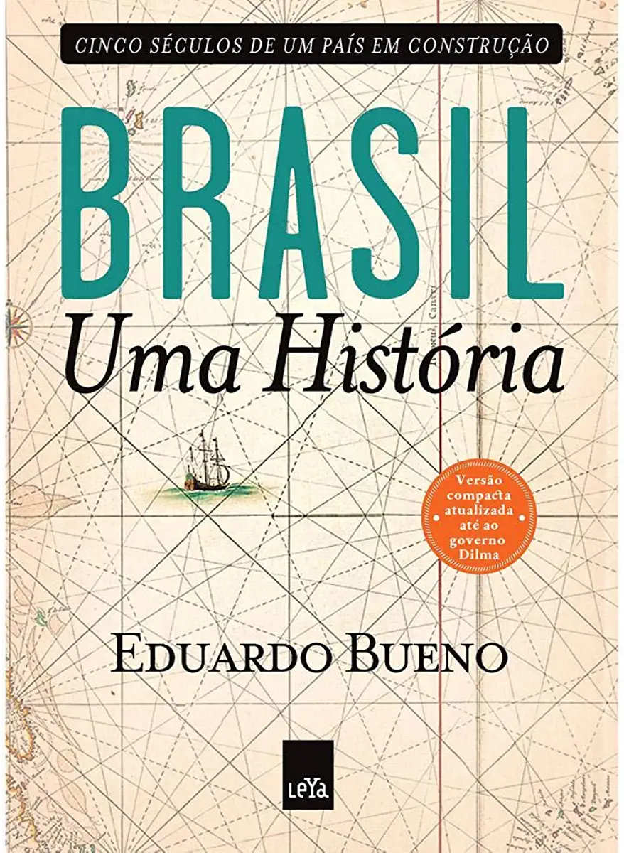 Capa do Livro Brasil- Uma História - Eduardo Bueno
