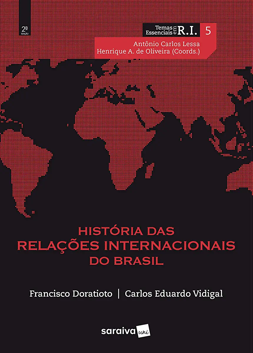 Capa do Livro História das Relações Internacionais do Brasil - Amado Luiz Cervo