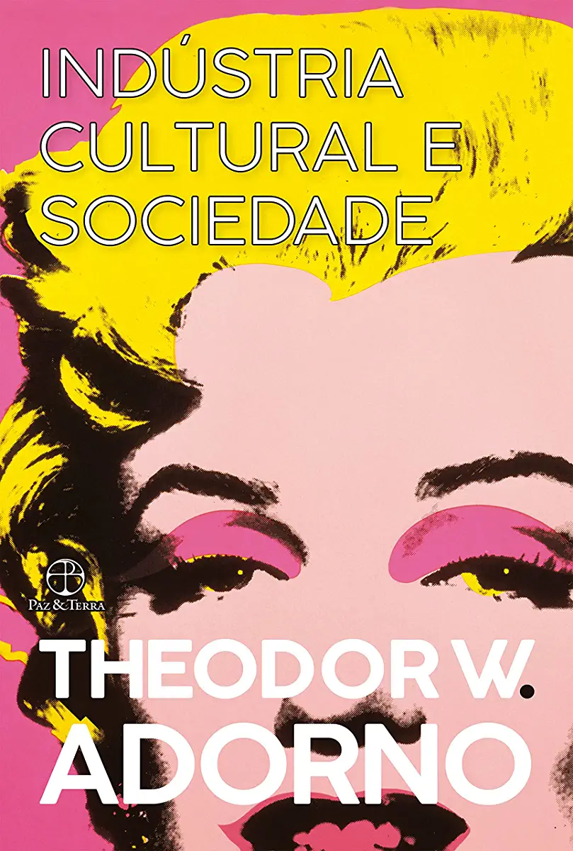 Capa do Livro . Indústria Cultural e Sociedade - Theodor Adorno
