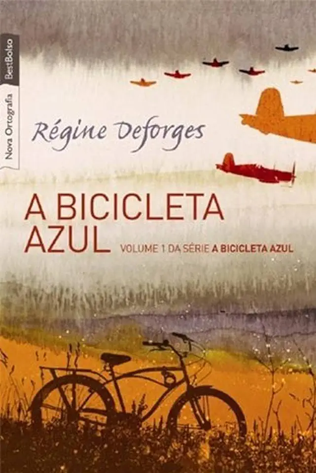 Capa do Livro A Bicicleta Azul (Régine Deforges)