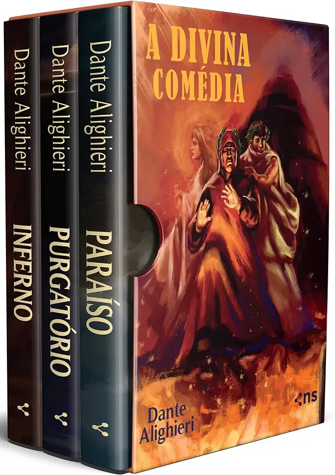 Capa do Livro A Divina Comédia (Dante Alighieri)