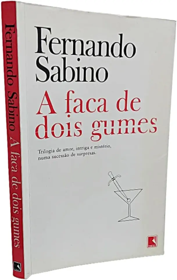 Capa do Livro A Faca de Dois Gumes (Fernando Sabino)