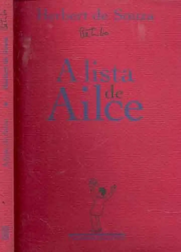 Capa do Livro A Lista de Alice (Herbert de Souza)