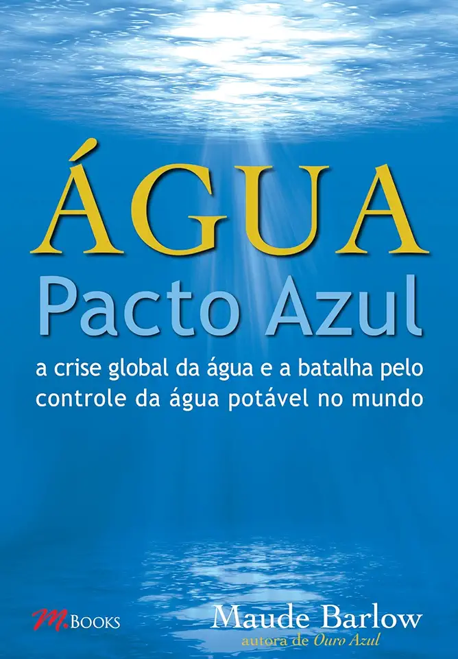 Capa do Livro Água - Pacto Azul - Maude Barlow