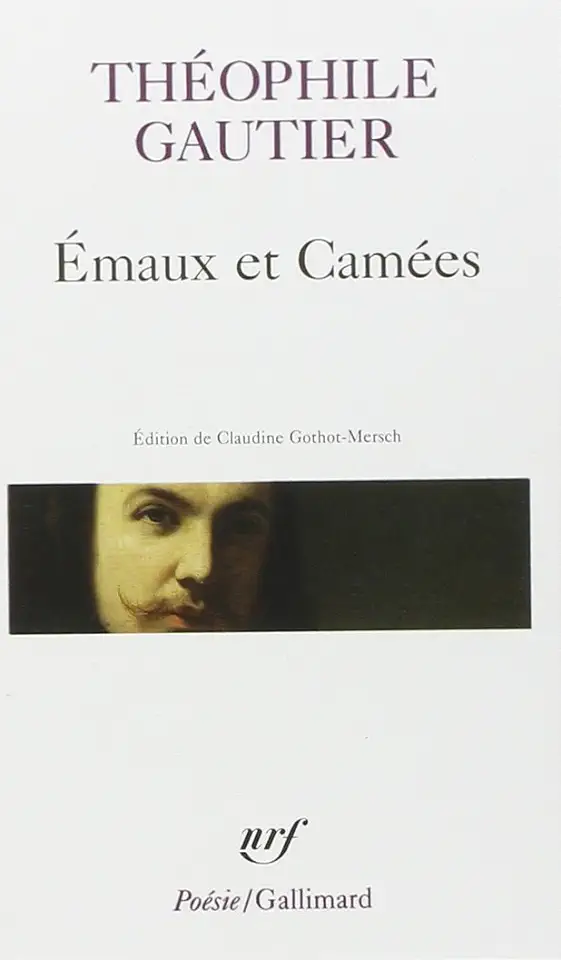 Capa do Livro Émaux et Camées - Théophile Gautier