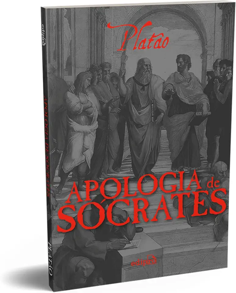 Capa do Livro a Defesa de Socrates - Platão