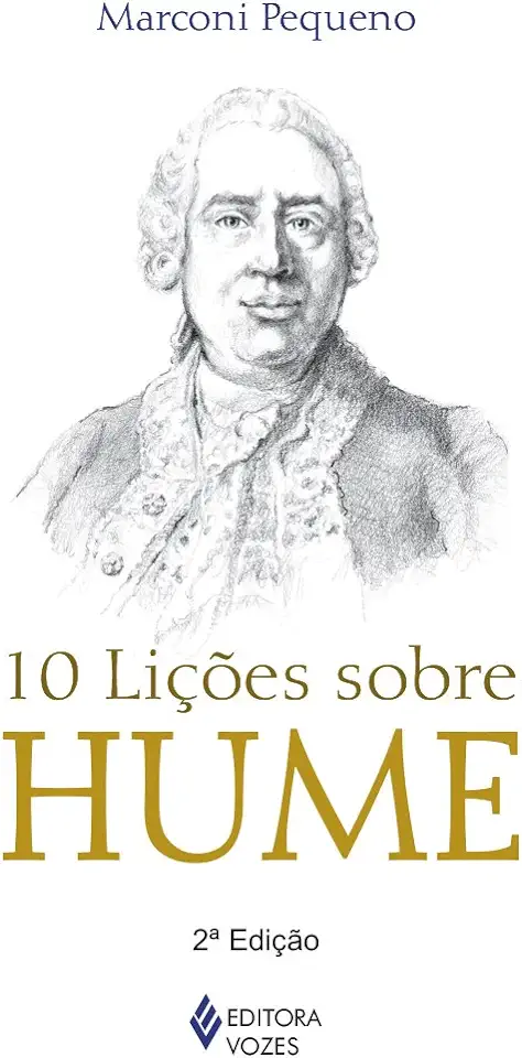 Capa do Livro 10 Lições Sobre Hume - Marconi Pequeno