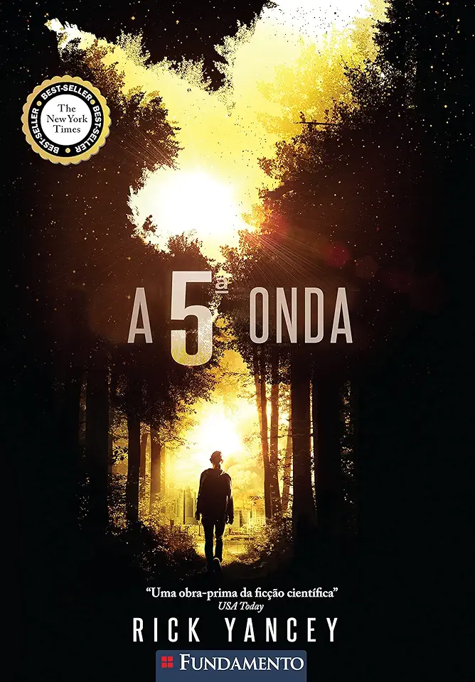 Capa do Livro A 5ª Onda (A Quinta Onda) – Rick Yancey