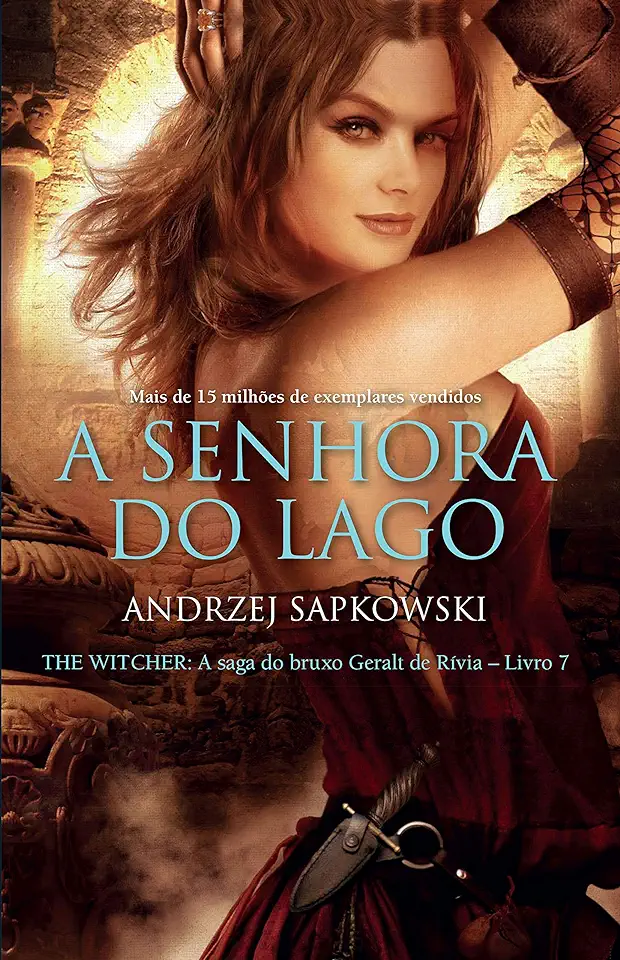Capa do Livro A Saga do Bruxo Geralt de Rívia (The Witcher) – Andrzej Sapkowski