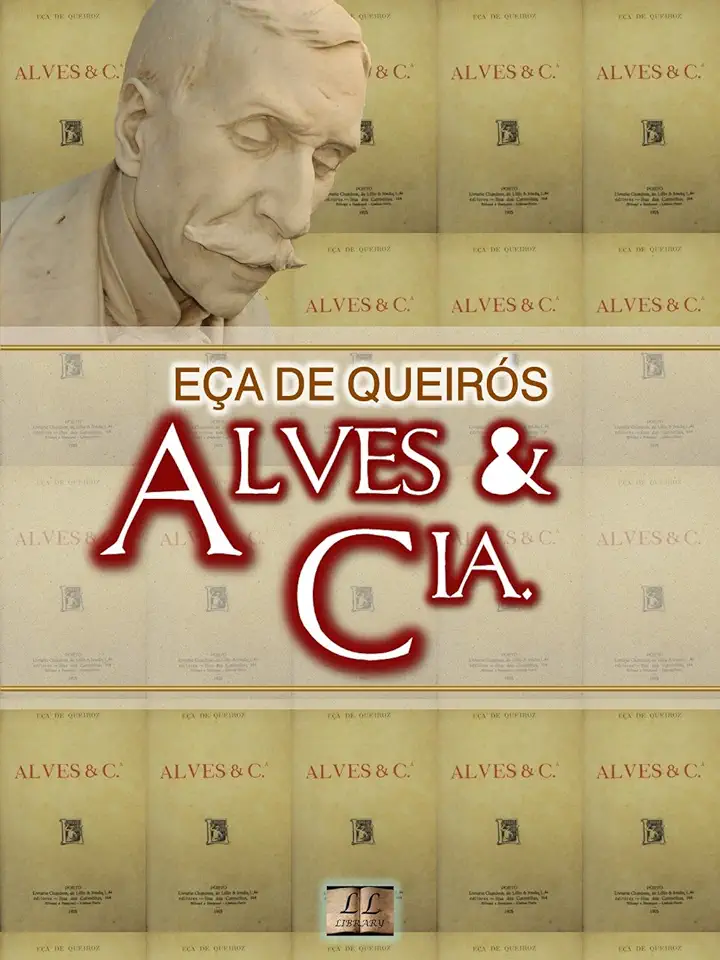 Capa do Livro Alves & Cia (Eça de Queirós)