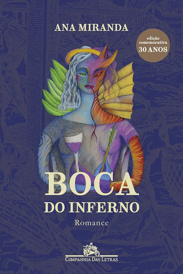 Capa do Livro Boca do Inferno (Ana Miranda)