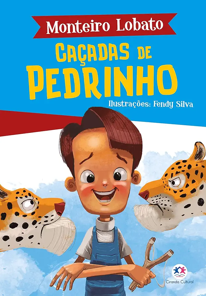 Capa do Livro Caçadas de Pedrinho (Monteiro Lobato)