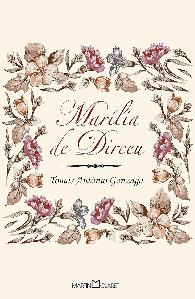 Capa do Livro Marília de Dirceu (Tomás Antônio Gonzaga)