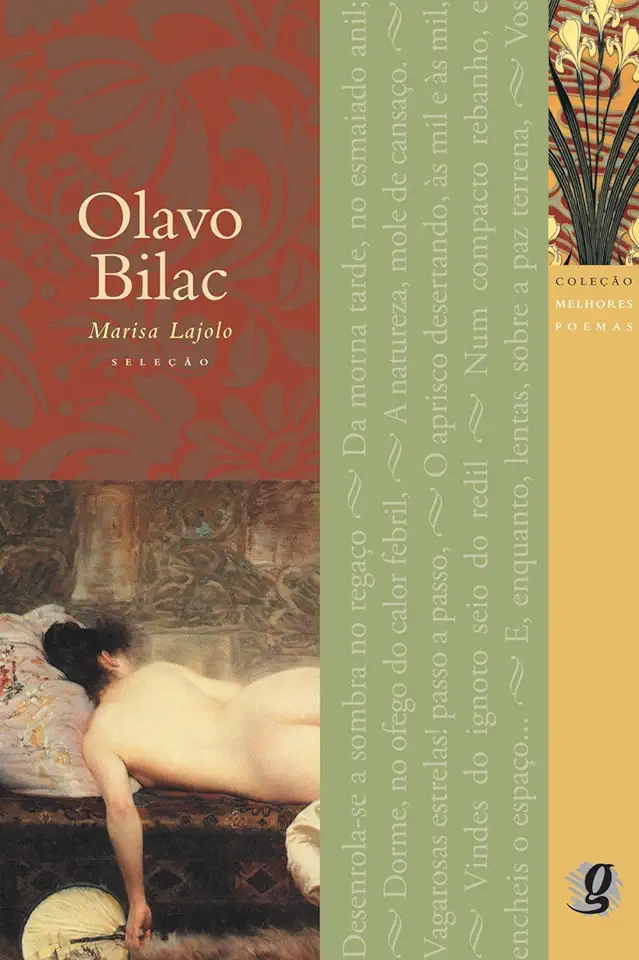 Capa do Livro Os Melhores Poemas de Olavo Bilac