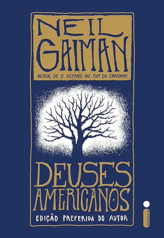 Capa do Livro American Gods (Deuses Americanos) – Neil Gaiman