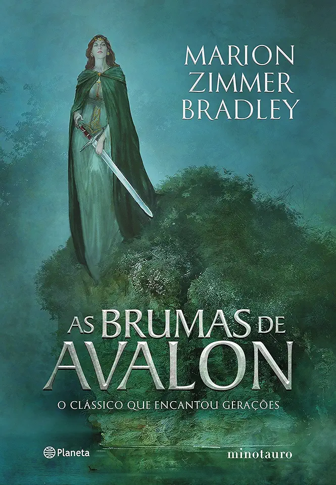 Capa do Livro As Brumas de Avalon – Marion Zimmer Bradley