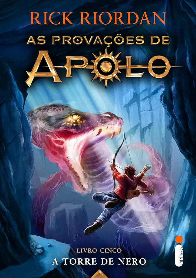 Capa do Livro As Provações de Apolo – Rick Riordan