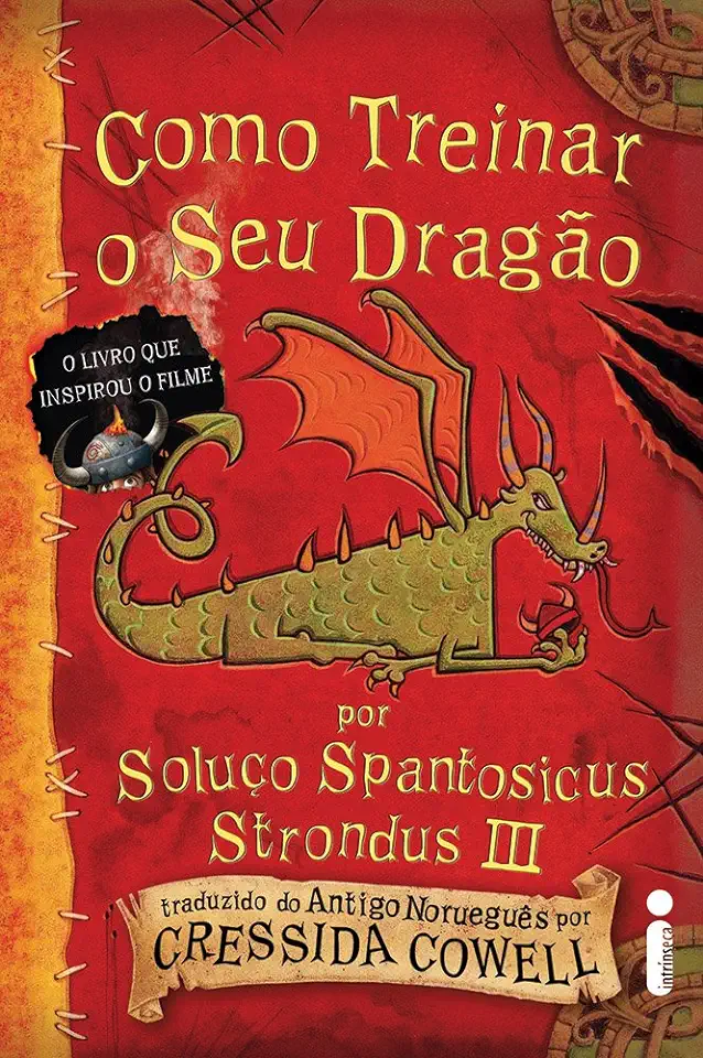 Capa do Livro Como Treinar o Seu Dragão – Cressida Cowell