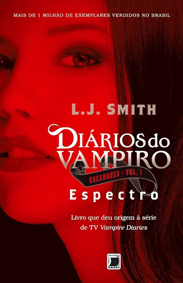 Capa do Livro Diários do Vampiro- Caçadores – L. J. Smith