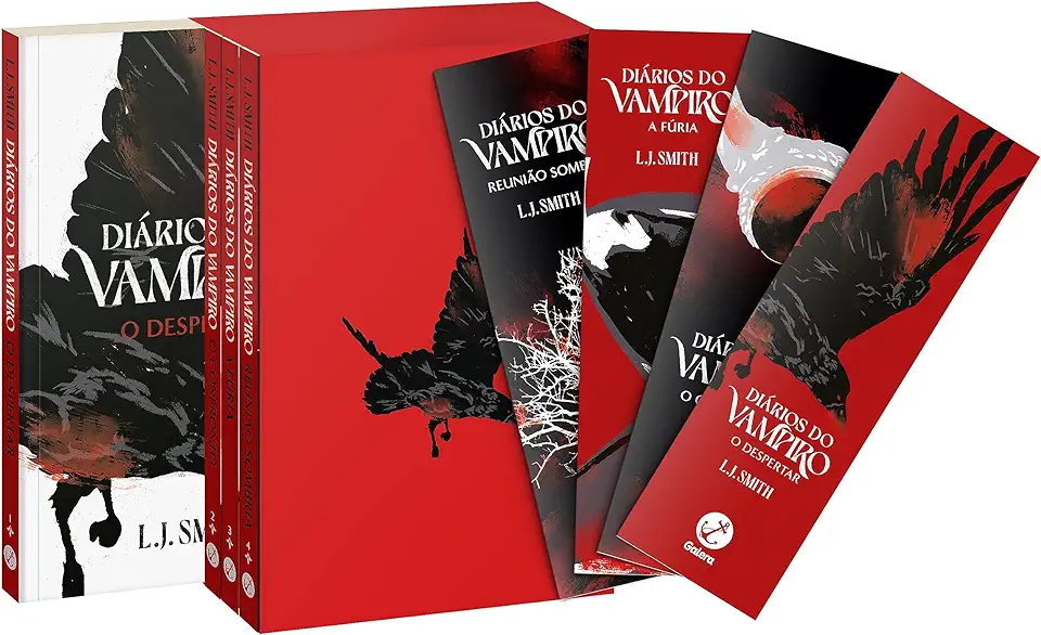 Capa do Livro Diários do Vampiro (Vampire Diaries) – L. J. Smith