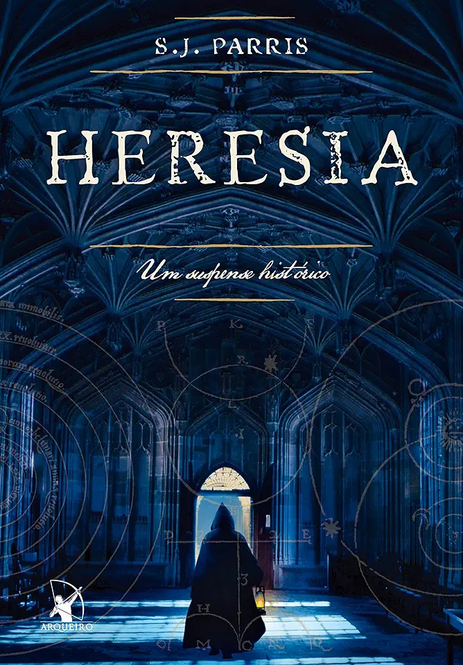 Capa do Livro Giordano Bruno (Heresia) – S. J. Parris