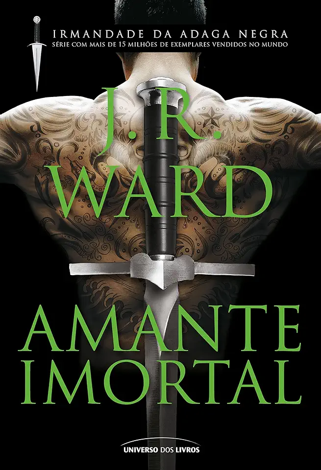 Capa do Livro Irmandade da Adaga Negra – J. R. Ward