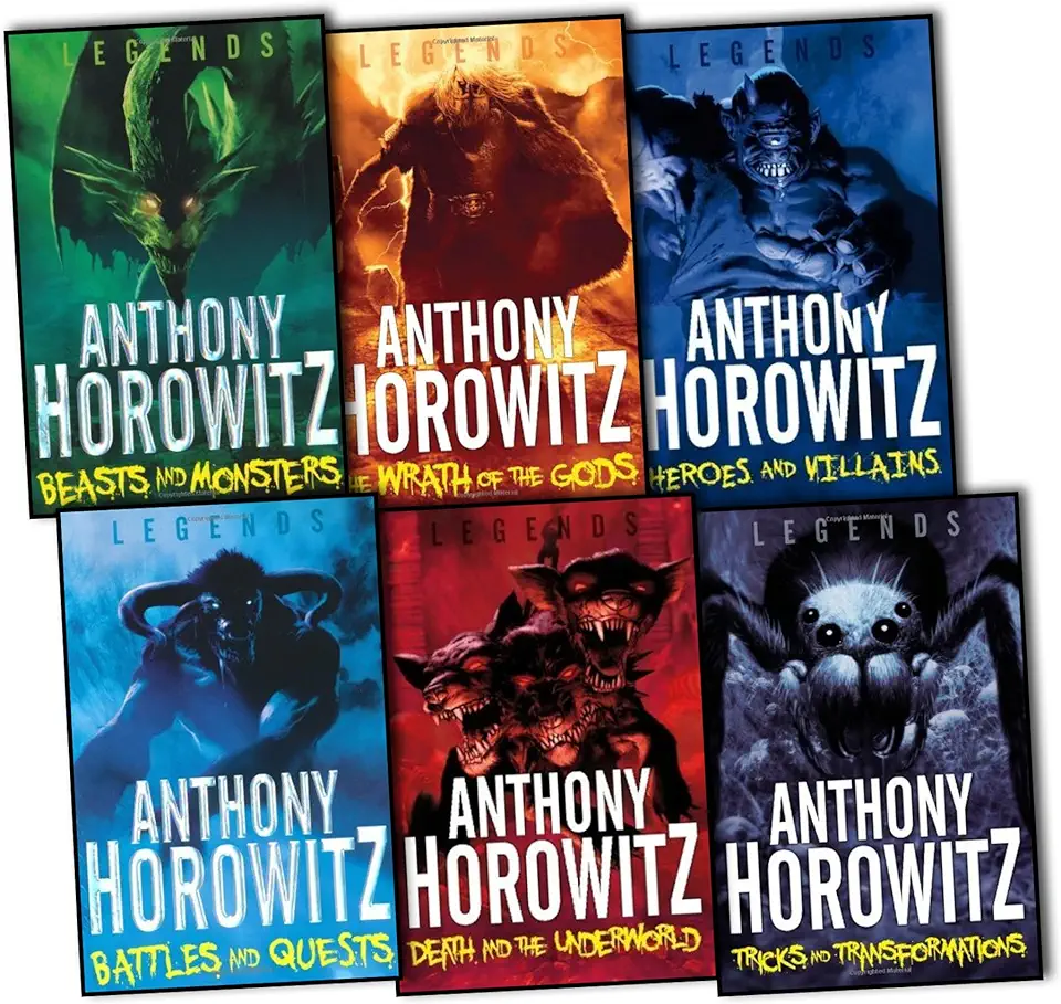 Capa do Livro Legends – Anthony Horowitz