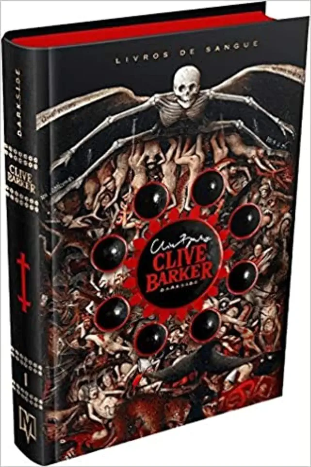 Capa do Livro Livros de Sangue – Clive Barker