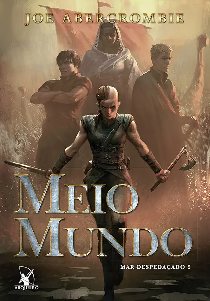 Capa do Livro Mar Despedaçado – Joe Abercrombie