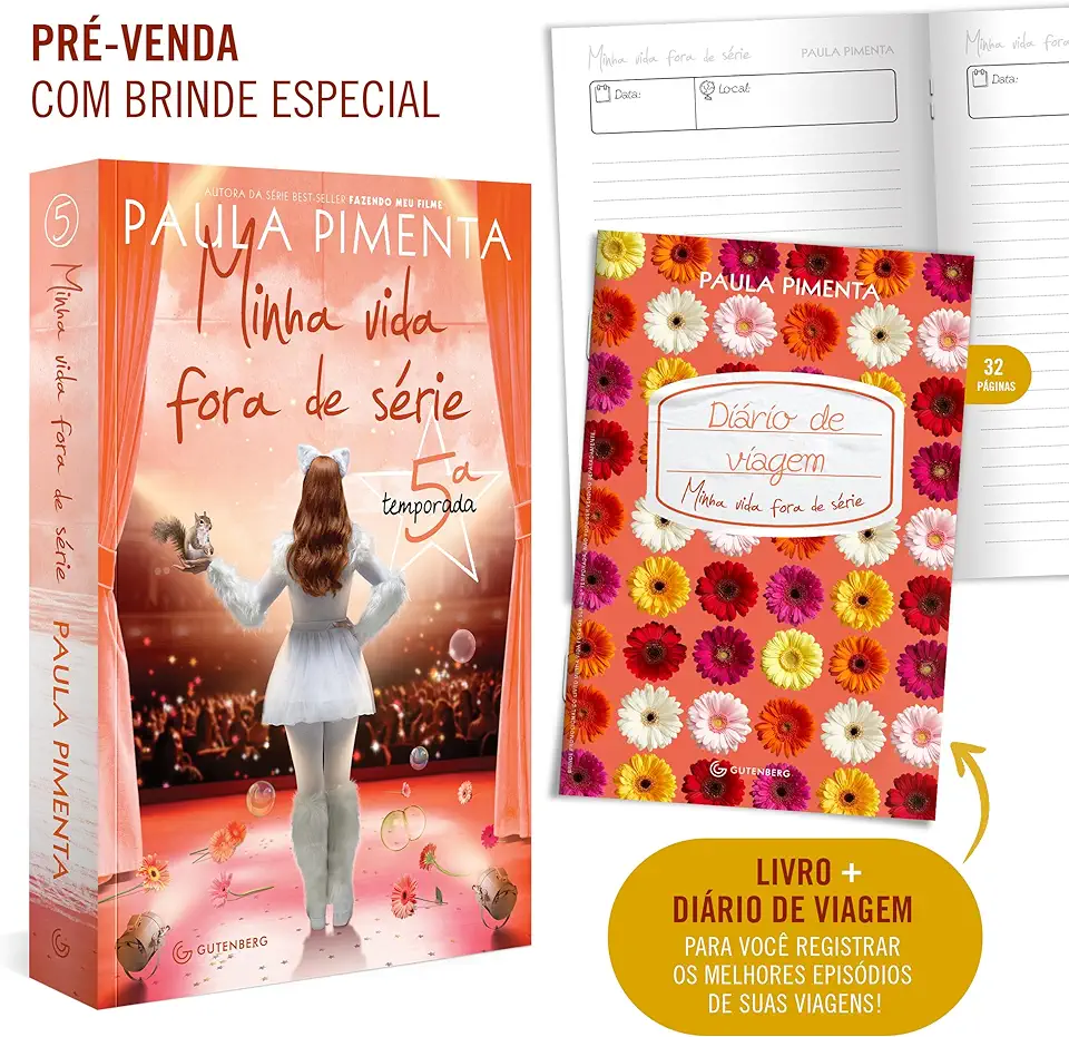 Capa do Livro Minha Vida Fora de Série – Paula Pimenta