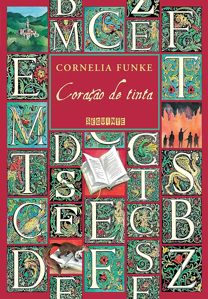 Capa do Livro Mundo de Tinta – Cornelia Funke