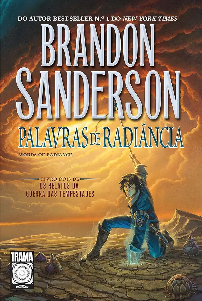 Capa do Livro Os Relatos da Guerra das Tempestades – Brandon Sanderson