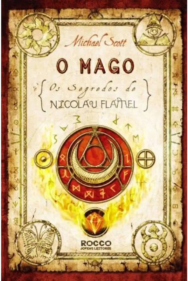 Capa do Livro Os Segredos de Nicolau Flamel – Michael Scott