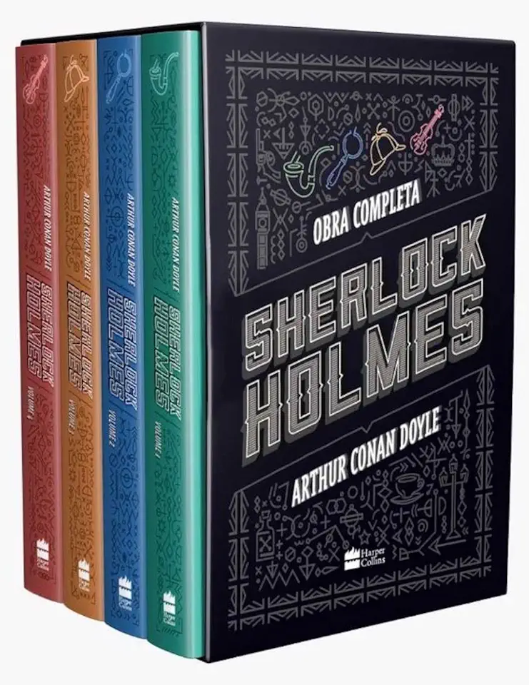 Capa do Livro Sherlock Holmes – Arthur Conan Doyle