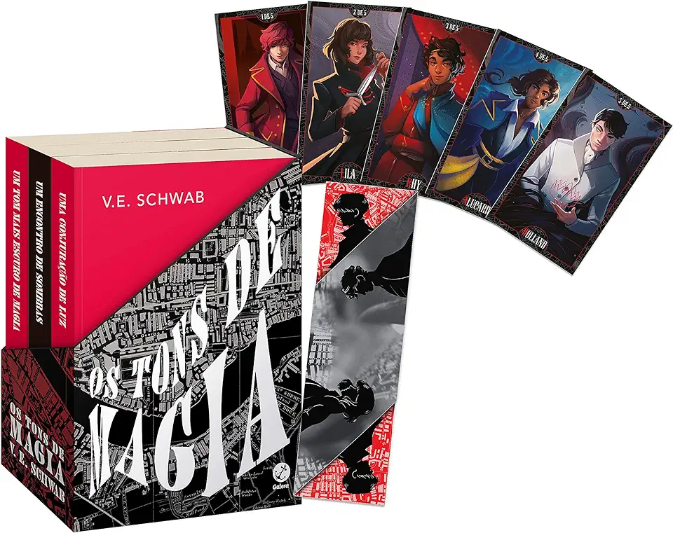 Capa do Livro Tons de Magia – V. E. Schwab