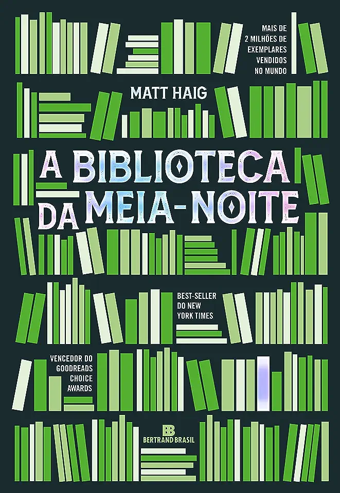 Capa do Livro A Biblioteca da Meia-Noite – Matt Haig