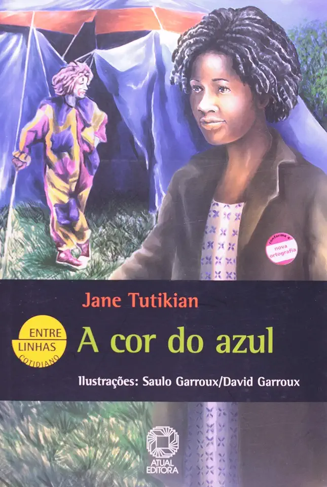 Capa do Livro A Cor do Azul - Jane Tutikian