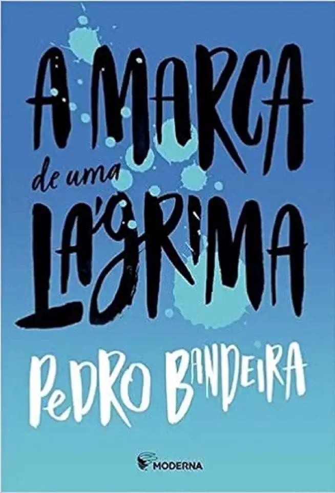 Capa do Livro A Marca de uma Lágrima - Pedro Bandeira