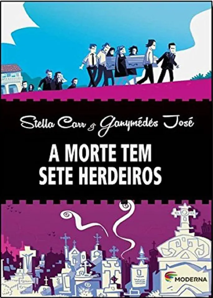 Capa do Livro A Morte Tem Sete Herdeiros - Stella Carr & Ganymédes José